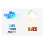 "Blue Duck" Sticker Sheet