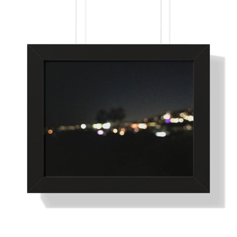 "Night Sundries" Framed Horizontal Poster