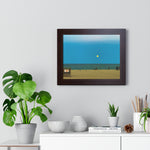 "Pleasant" Framed Horizontal Poster