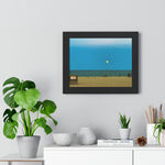 "Pleasant" Framed Horizontal Poster