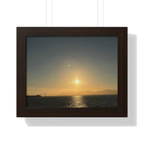 "Golden" Framed Horizontal Poster