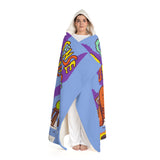 "AGSOW" Hooded Sherpa Fleece Blanket