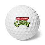 "WTC" Golf Balls, 6pcs