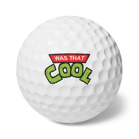 "WTC" Golf Balls, 6pcs