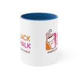 "America Runs On Chalk" Coffee Mug, 11oz