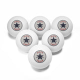 "BC All Star" Ping Pong Balls, 6 pcs